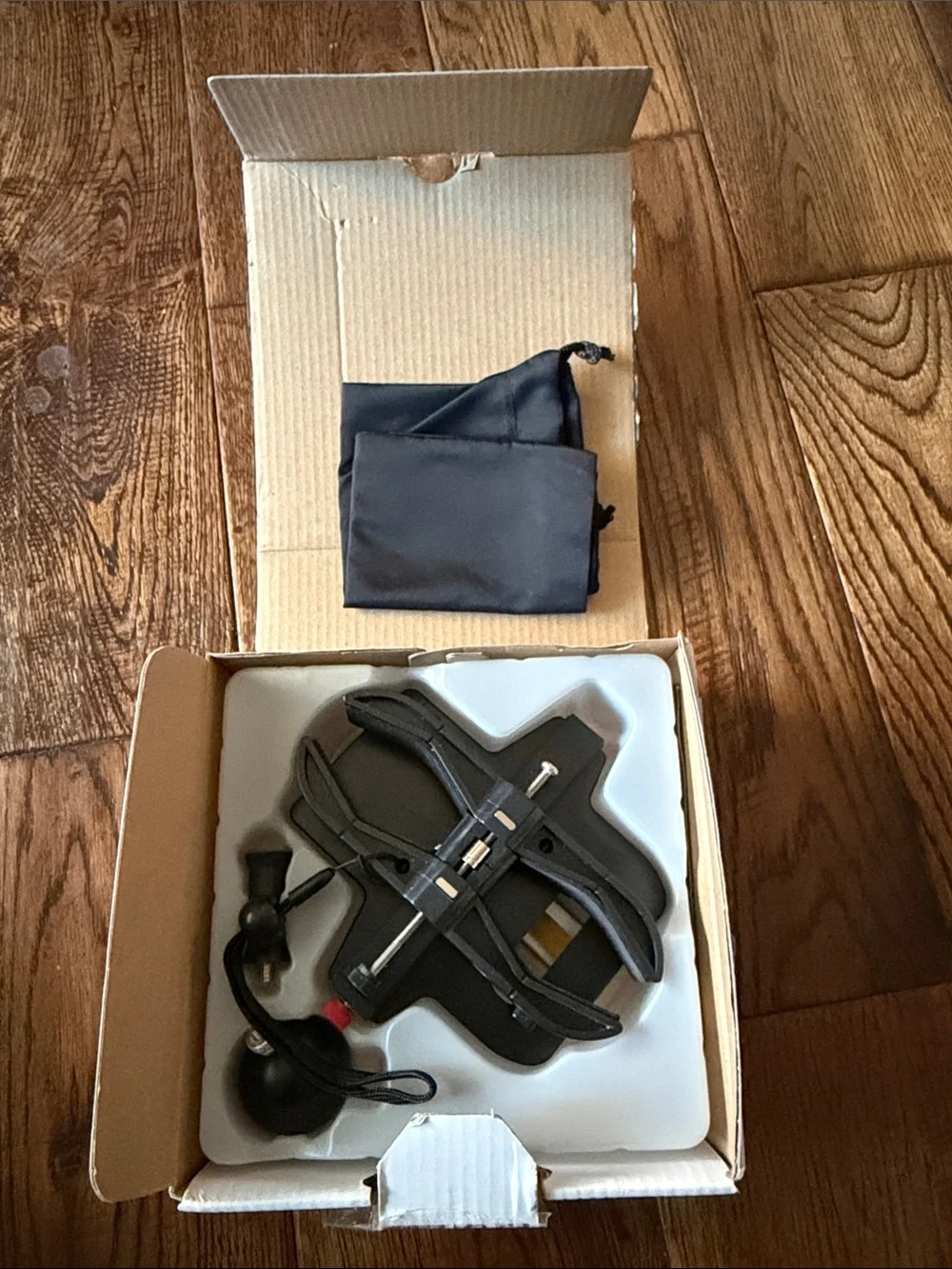 NWT Universal Digiscoping Adapter - Gray Phone Mount for Optics